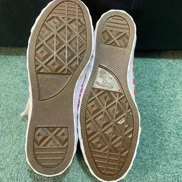 Converse Men UNT1TL3D High Top Sneaker Shoe 10 White Red Canvas Not a Chuck NEW - Picture 7 of 14